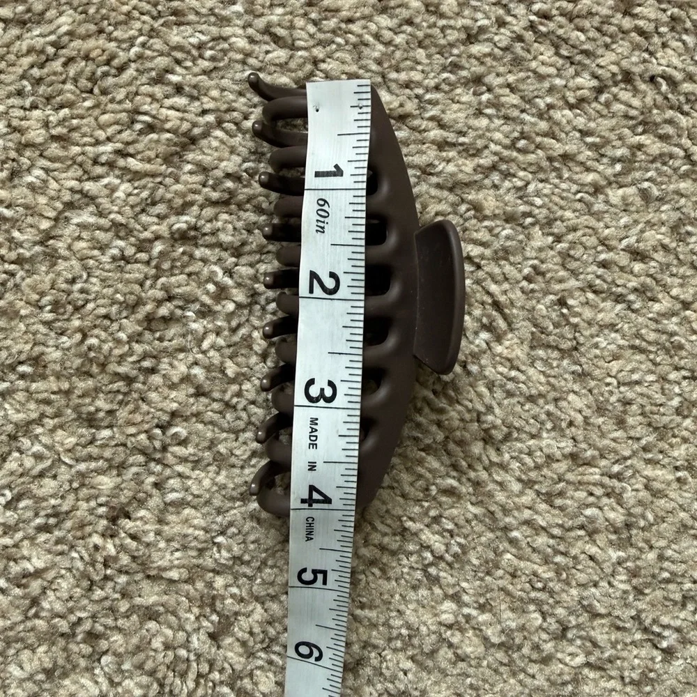 Espresso Brown 4.0” Banana Claw Clip